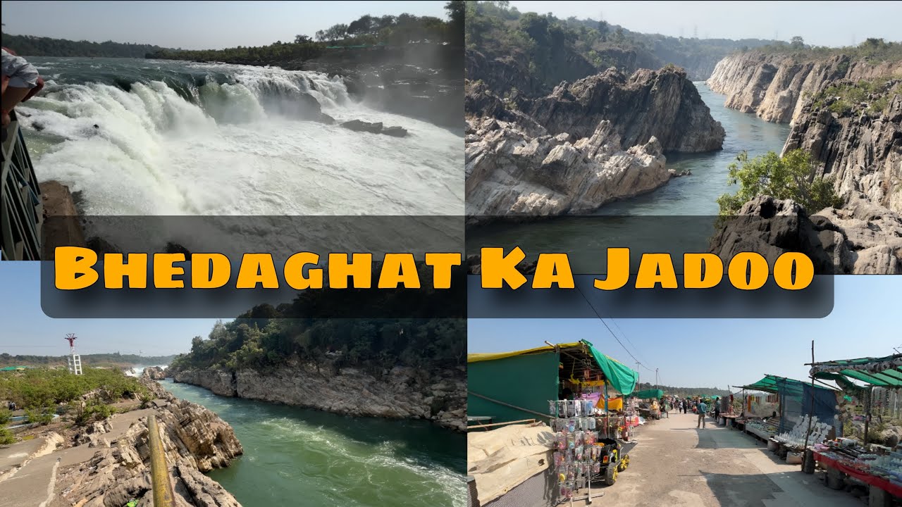 Bhedaghat Waterfall Ka Shandar Nazara 😍 | Nature Vlog 