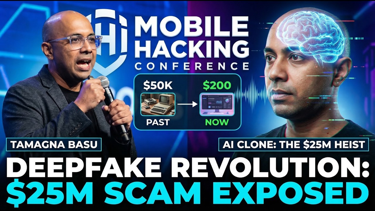 Mobile Hacking Conference | How I Clone Myself Using AI 5 Years Later: From Research to $25M Heists