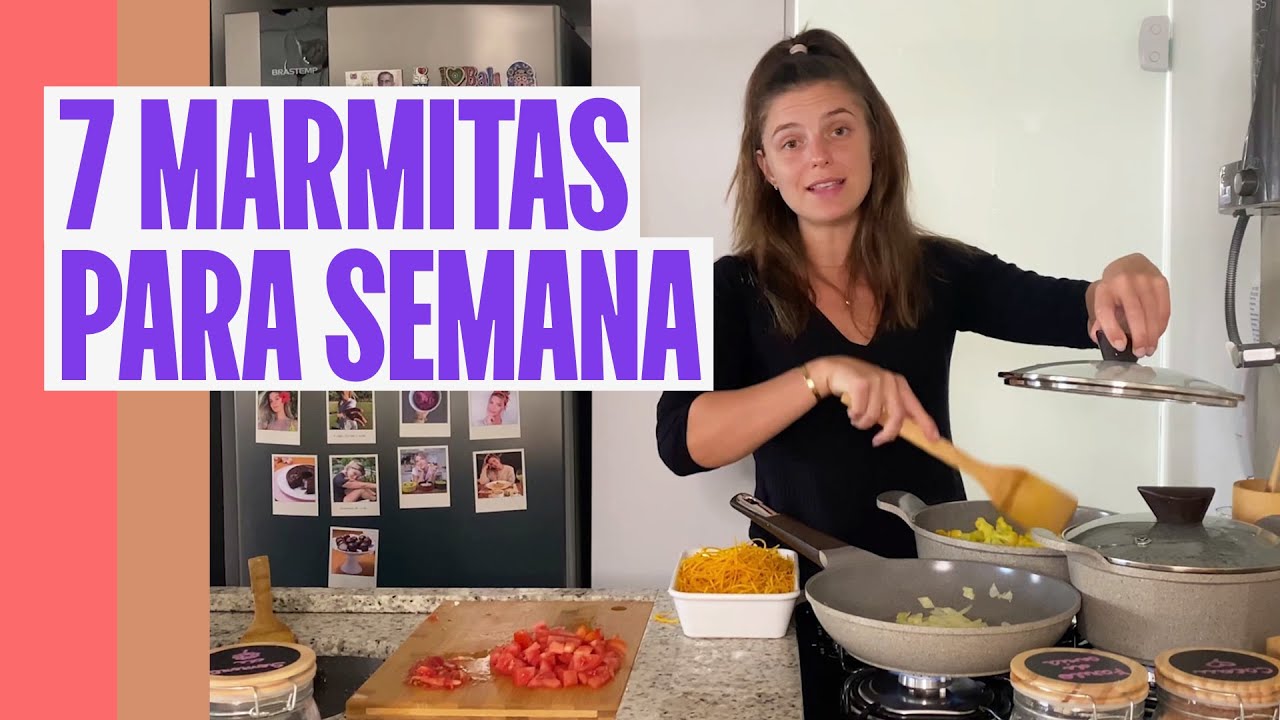 MARMITA FITNESS DA SEMANA: A MELHOR COUVE-FLOR, ABÓBORA REFOGADA E ARROZ COM NOZES E PASSAS