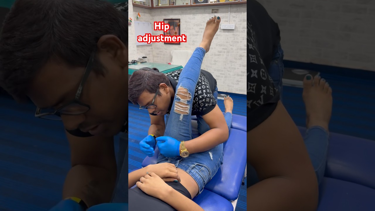 Hip Adjustment #drrajneeshkant