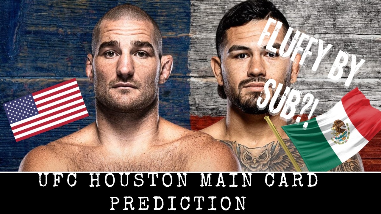 SEAN VS HERNANDEZ!! UFC HOUSTON MAIN CARD PREDICTION. #UFC #houston #mma