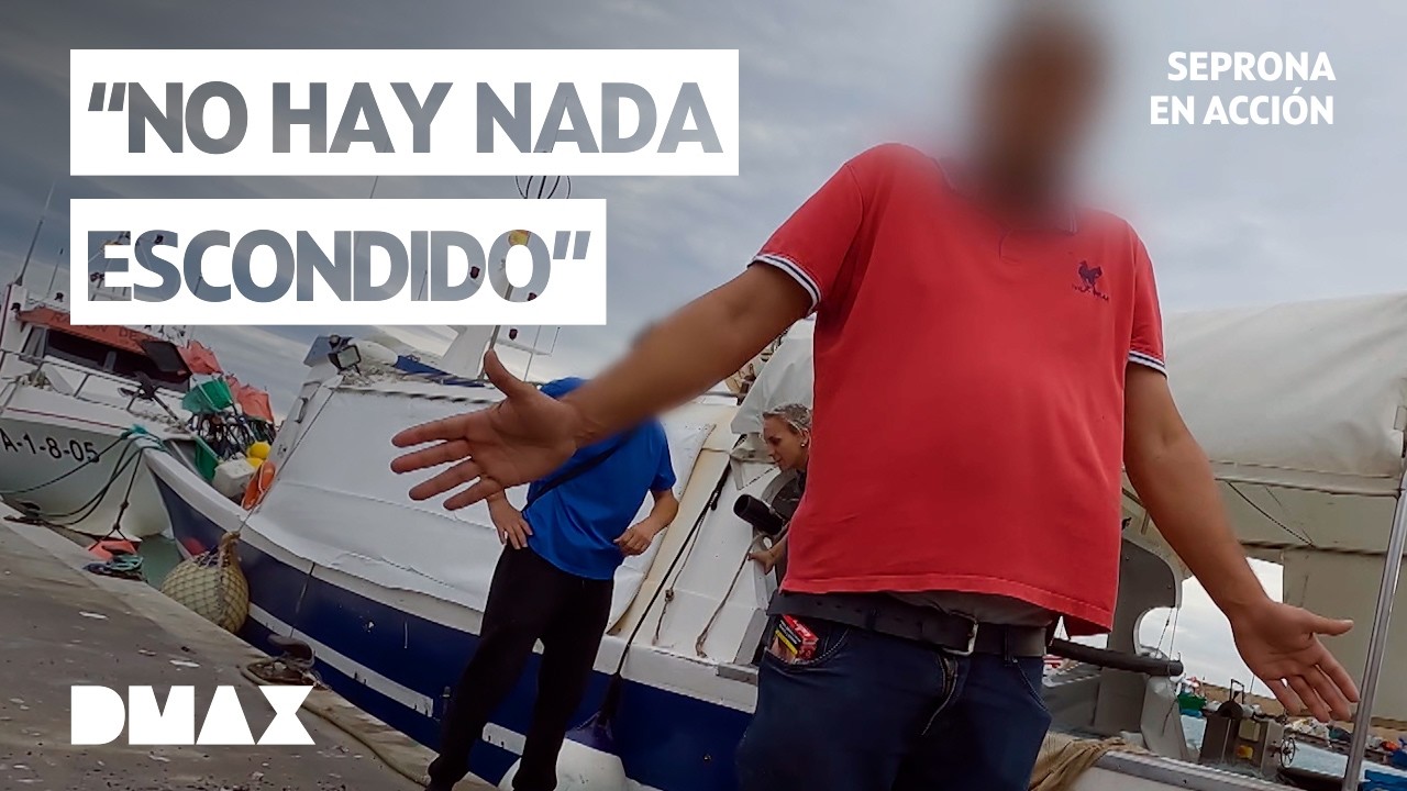 Registro en profundidad de un barco pesquero | Seprona en acción