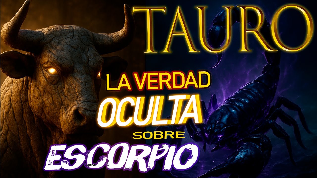 Por qué Tauro y Escorpio son la Pareja más PELIGROSA (y Poderosa) del Zodíaco