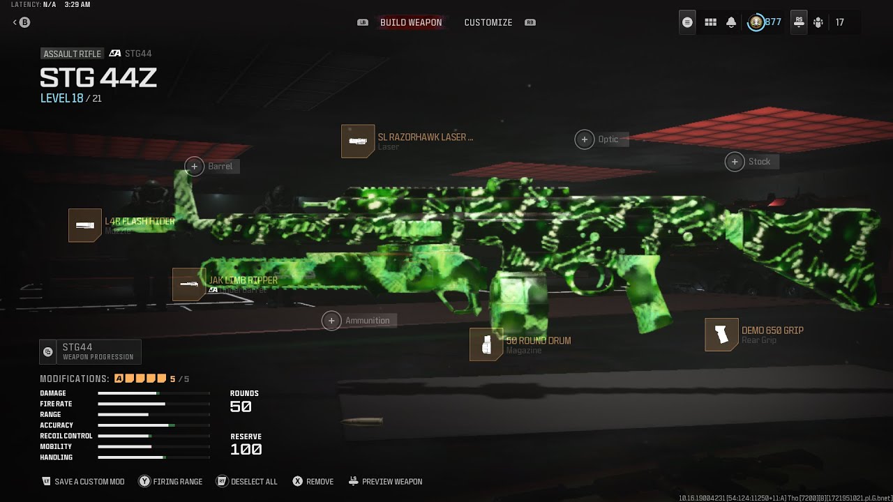 MWIII ZOMBIES: STG 44 WITH CHAINSAW ATTACHMENT MELTING EVERYTHING!
