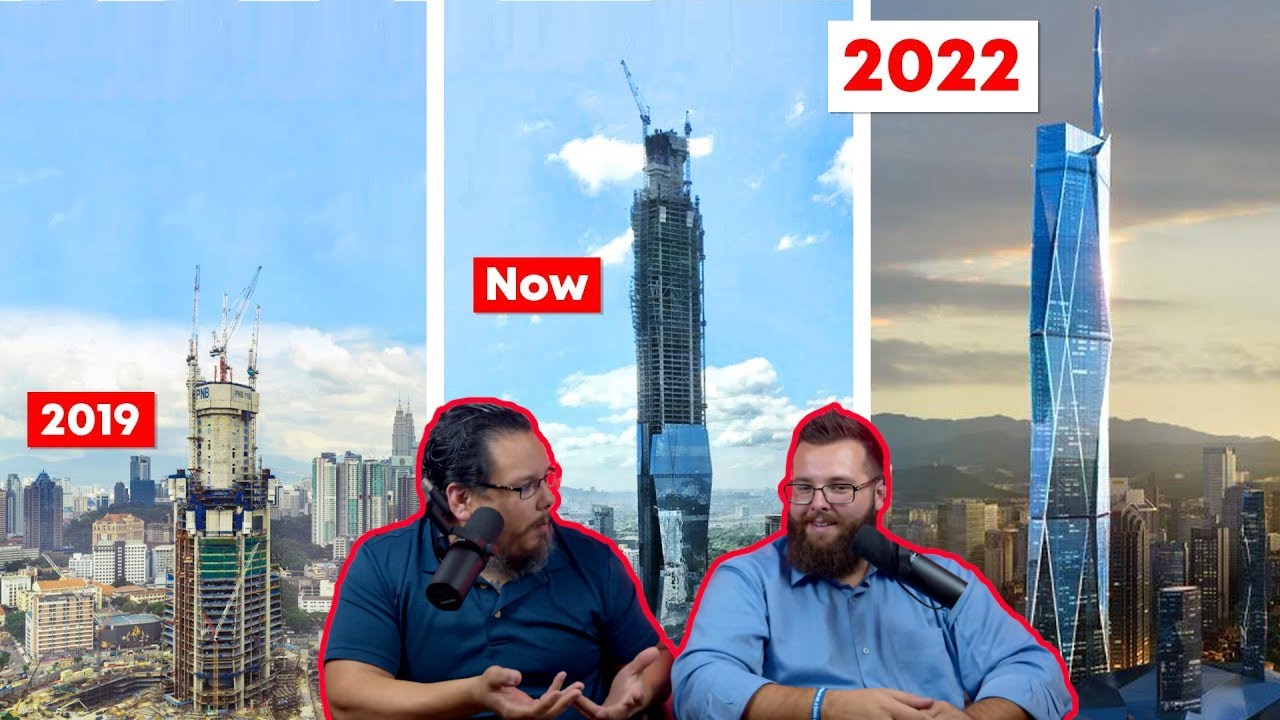 Americans React to The World's Second Tallest Building In Malaysia | Merdeka PNB118