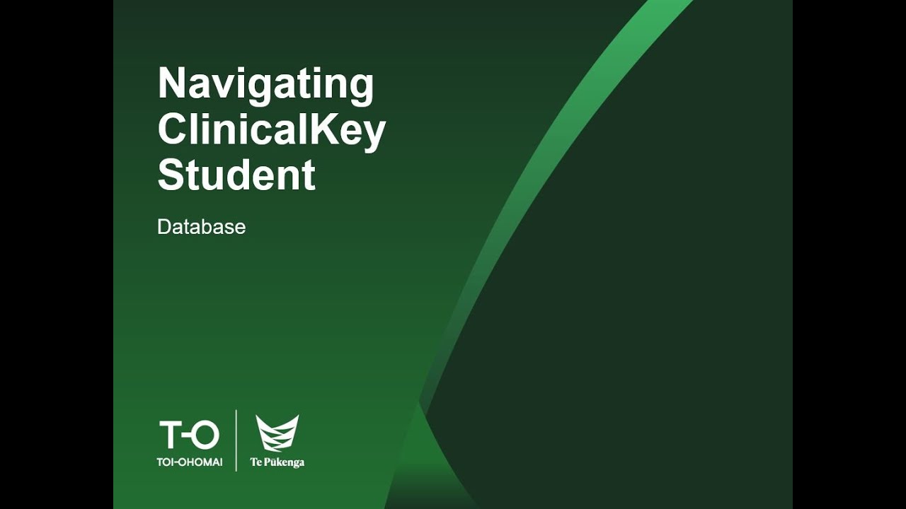 Using ClinicalKey Student Nursing