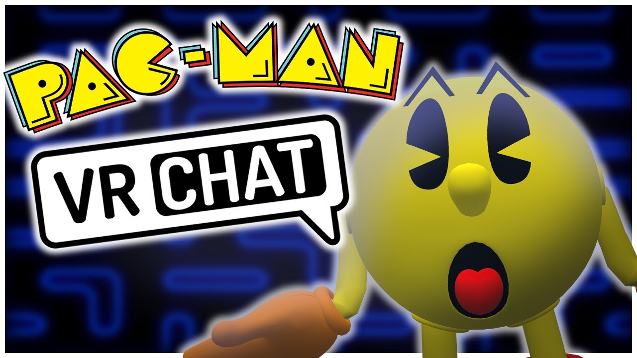 PAC-MAN LOOKS FOR GHOSTS IN VRCHAT! ~ VR HILARIOUS MOMENTS Ft. @TKTailsVR  (Pac-Man)
