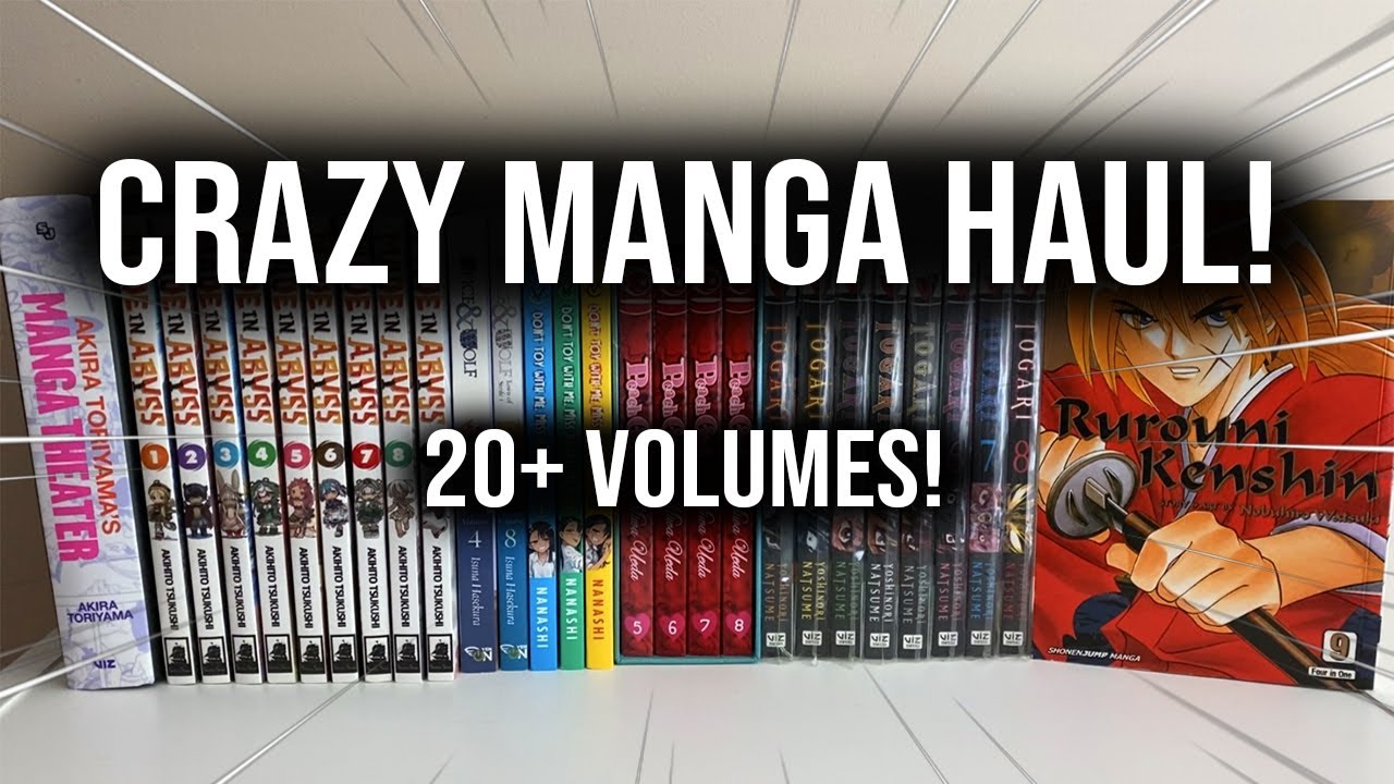 Absolutely CRAZY June Manga Haul! (20+ Volumes)