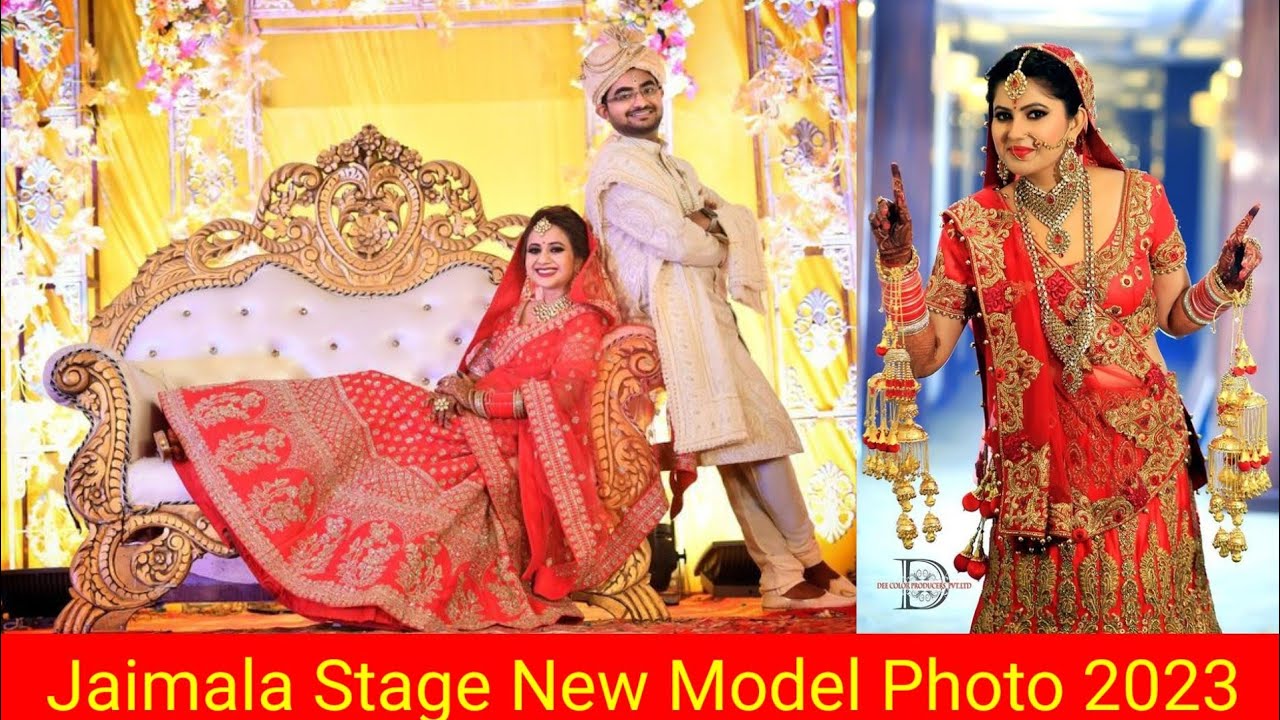 💖jaymala stage new model photo💖 pose ❤wedding closeup photo pose 2023❤ Dulha Dulhan stage pose new👍