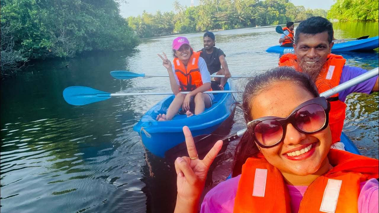Down south වල අපි ගිය kayaking ride එක 🛶😳🌞