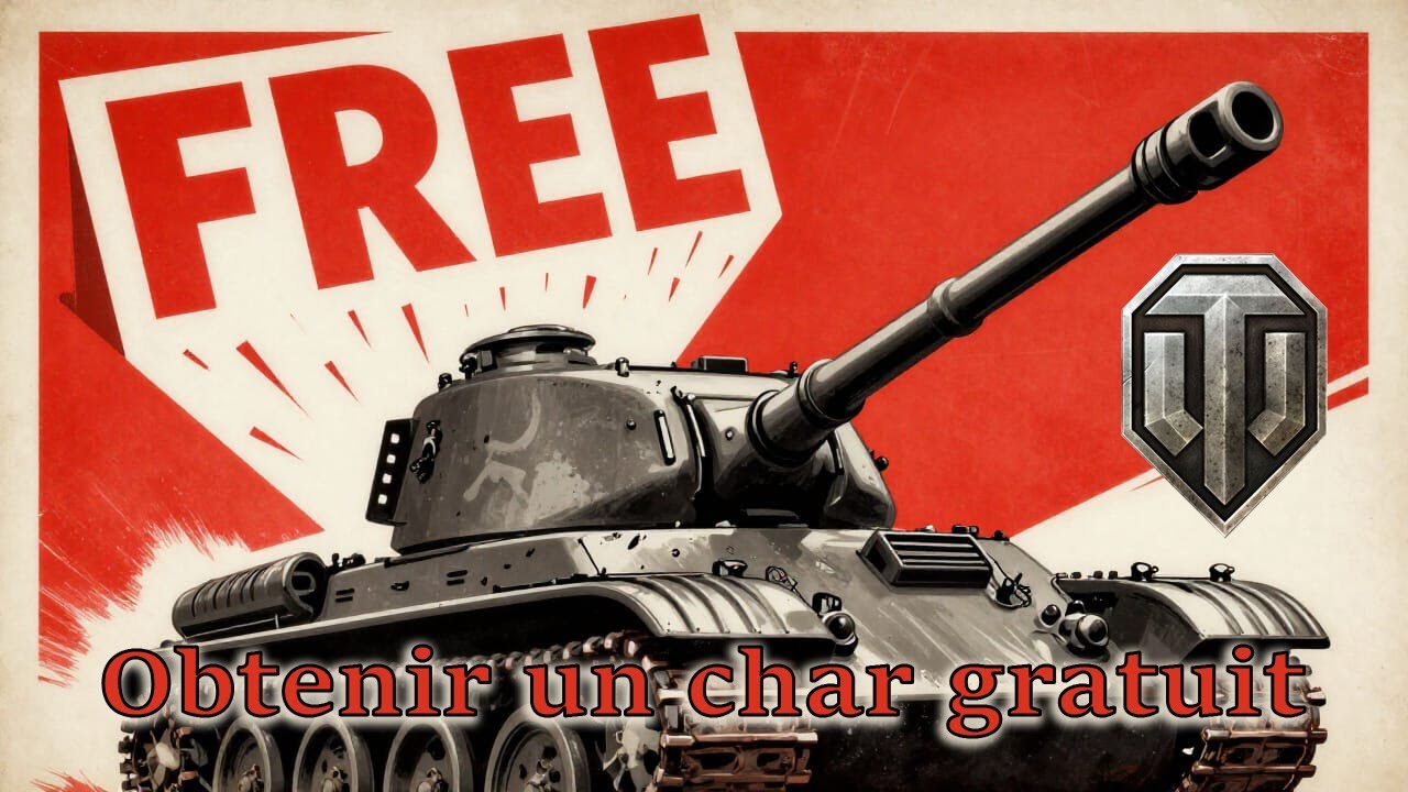 World of Tank : Avoir un char gratuit #free #wot #tank