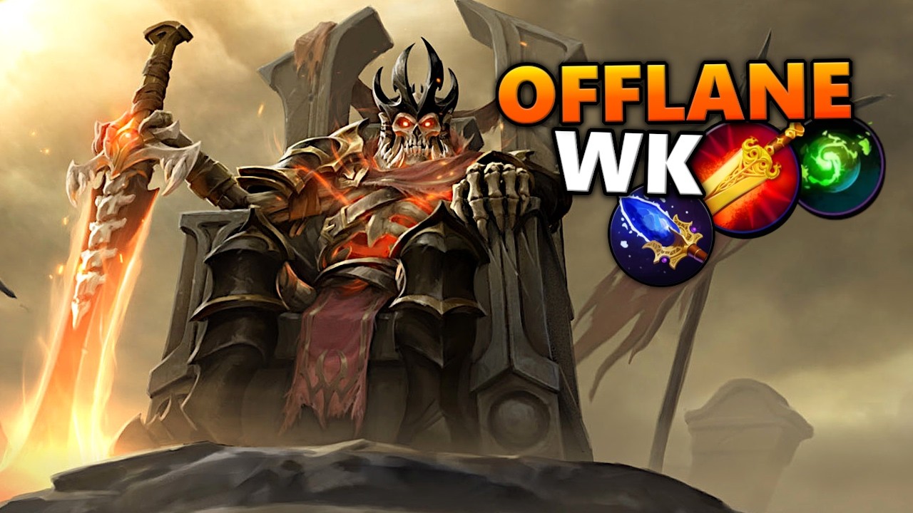 Der m&auml;chtige Offlane Wraith King | Dota 2 Gameplay, deutsch