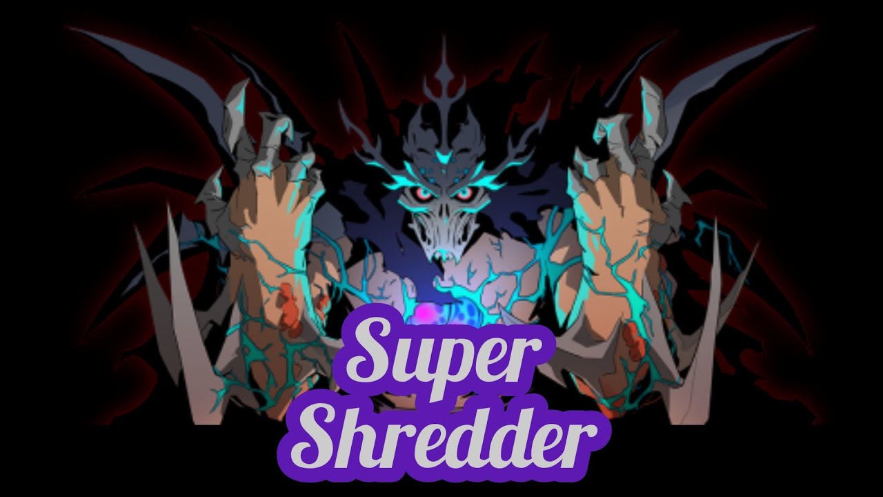 Super Shredder tribute in my bones
