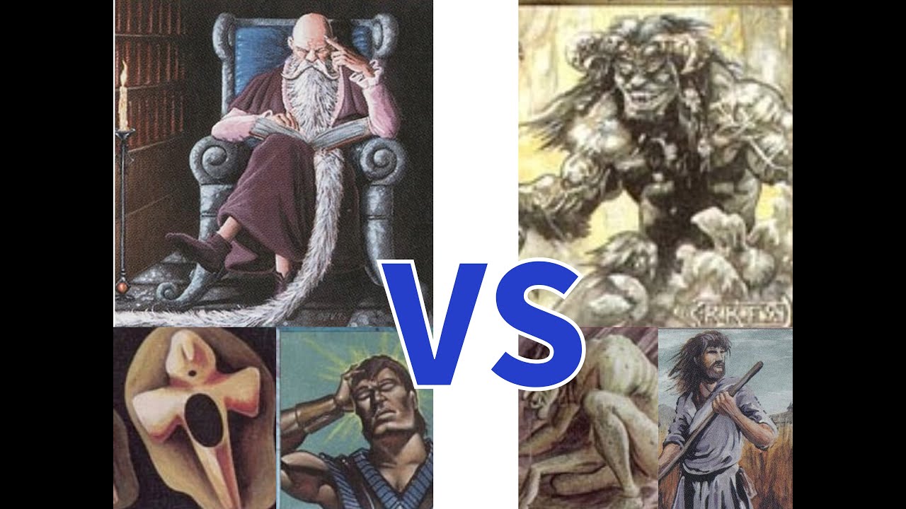 Lobstercon Round 7 Old School MTG Pez's Unholy Blue Shops VS Brian's 4 Colored Black! #mtg9394 #mtg