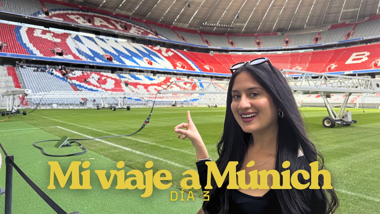 Entré al estadio del BAYERN MÚNICH - ALLIANZ ARENA 🇩🇪 + Oktoberfest 🍺🥨