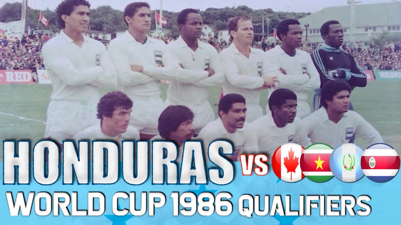 HONDURAS World Cup 1986 Qualification All Matches Highlights  | Road to Mexico