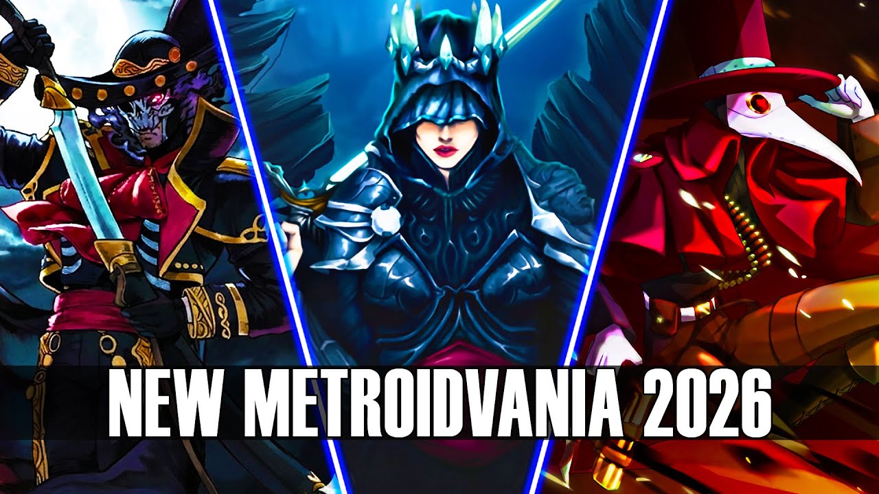 Top 25 New Upcoming Metroidvania Games to Wishlist for 2026!