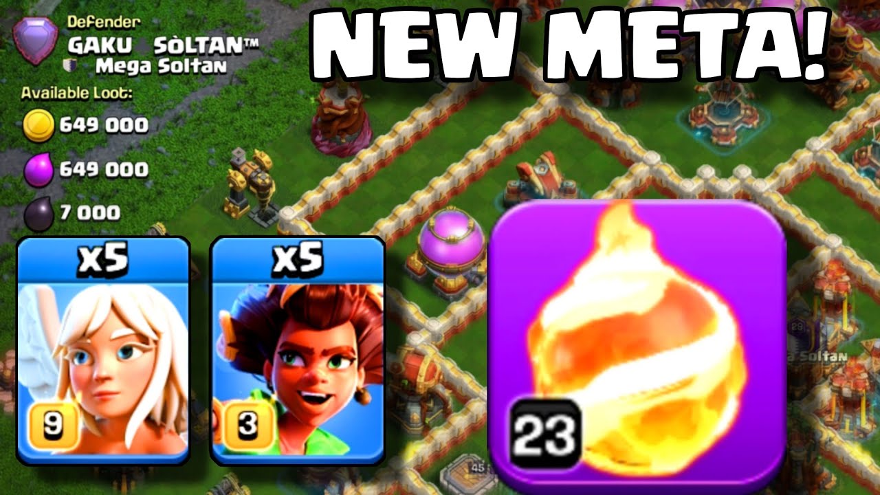 New ANGRY JELLY + FIREBALL & ROOT RIDERs Can Dominate Legend League💥BEST Th16 Attack Strategy..