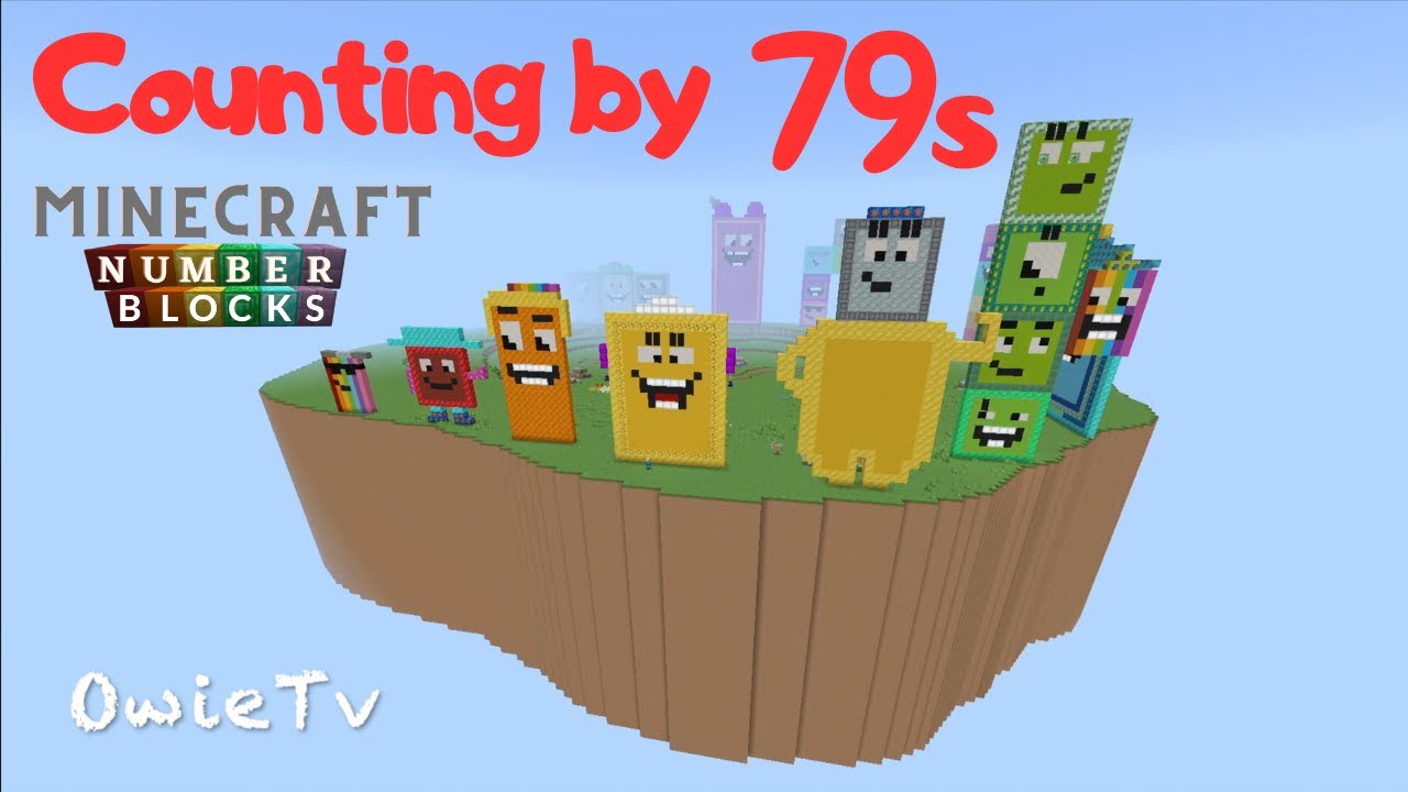 Counting by 79s Song Minecraft Numberblocks | Skip Counting Songs | Math Songs for Kids