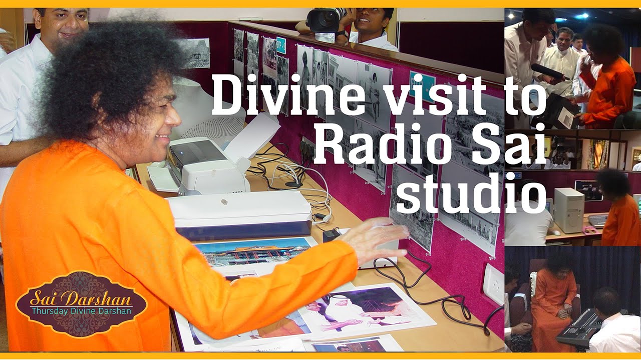 Divine visit to Radio Sai studio | Sai Darshan 268 | 29 Aug 2002