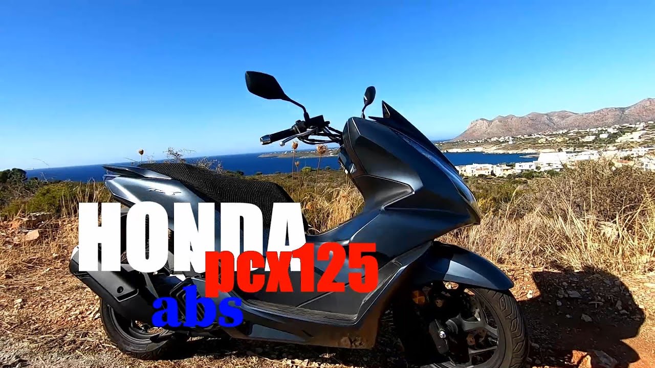 Honda pcx 125 review . Kokkina fegaria test