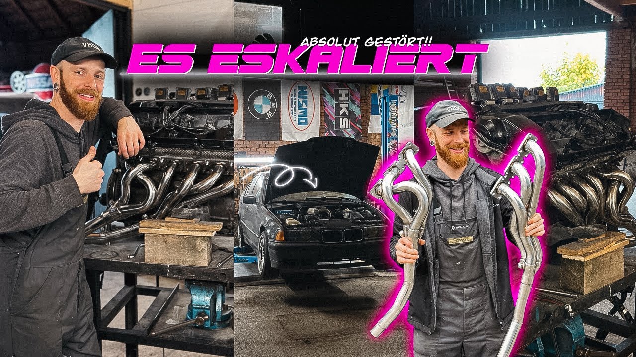 ESKALATION! Fächerkrümmer für den M50 Driftermotor - Manuel Scharka