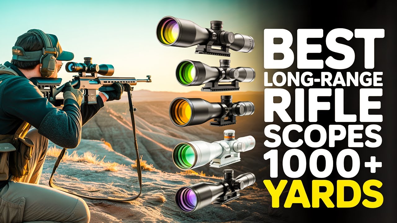 Top 6 Best Long-Range Rifle Scopes 1000 Yards Plus in 2026!🔥🔥