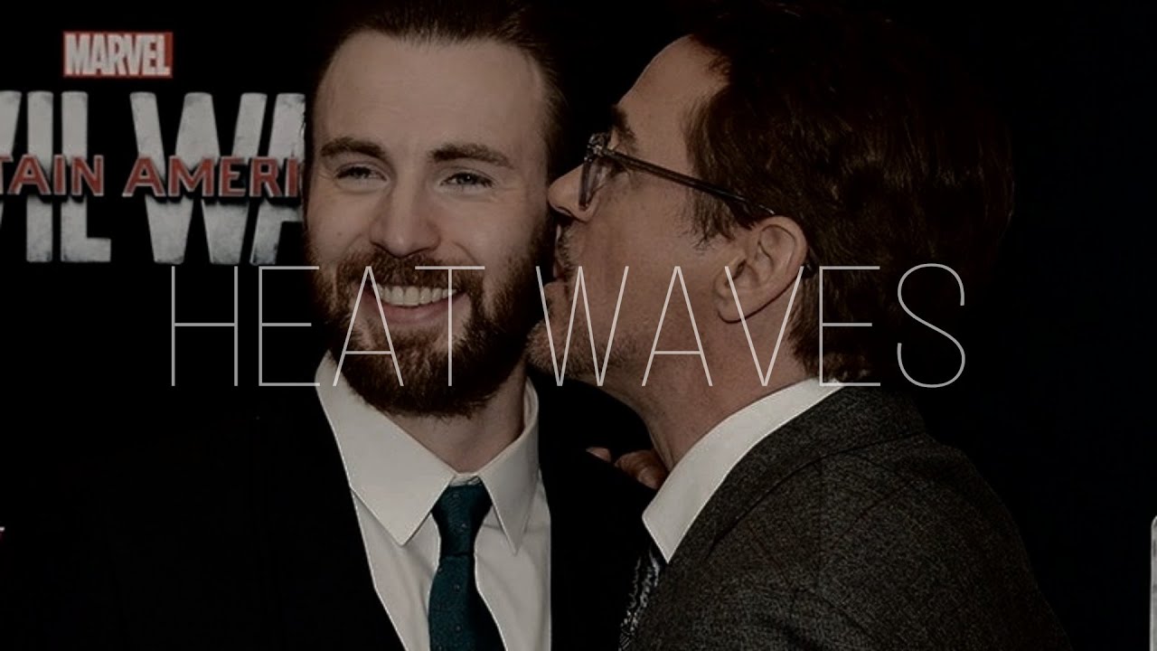 robert downey jr. + chris evans | heat waves