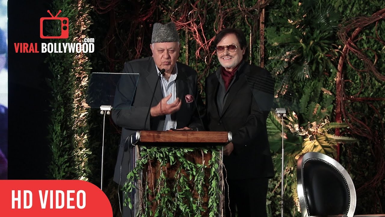 Farooq Abdullah Speech at Sanjay Khan Autobiography 'The Biggest Mistake of my Life' Launch