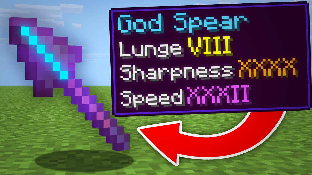 I Hunted Minecraft's God Spear