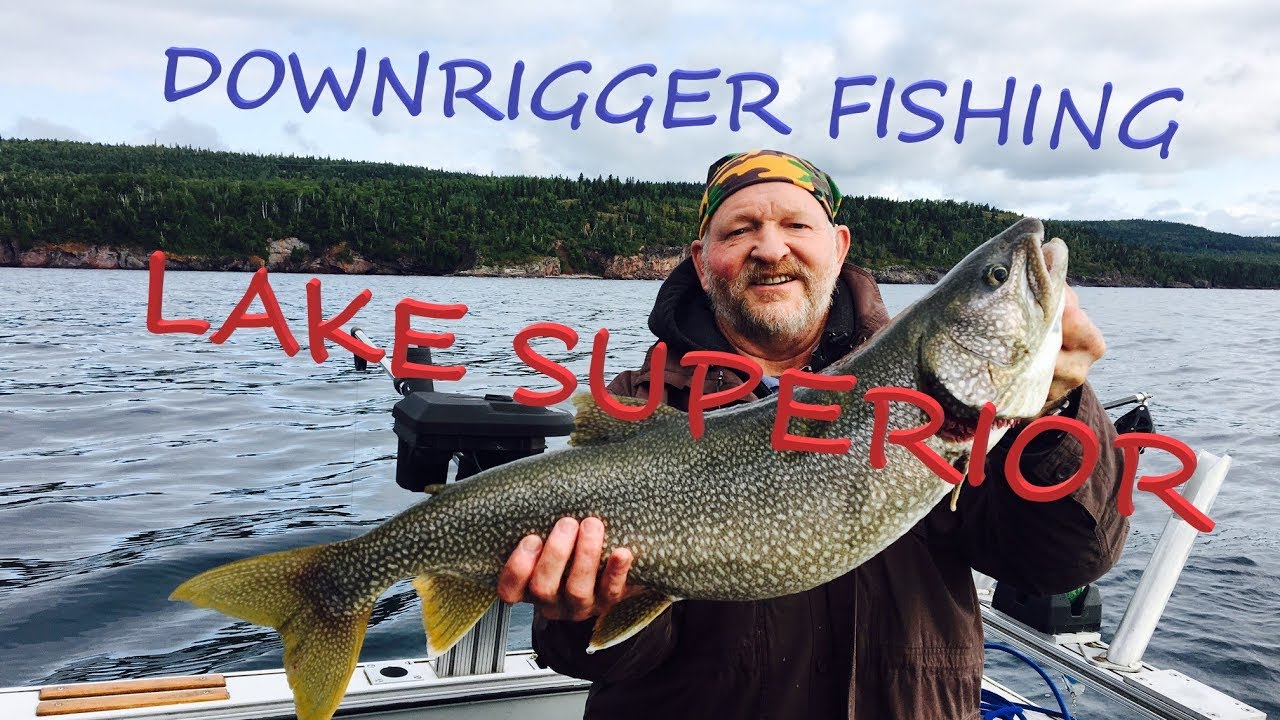 Downrigger Fishing Lake Superior