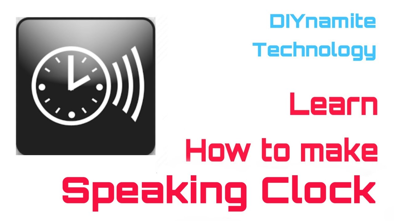 How to make Speaking Clock | MIT App Inventor | Engineering Project