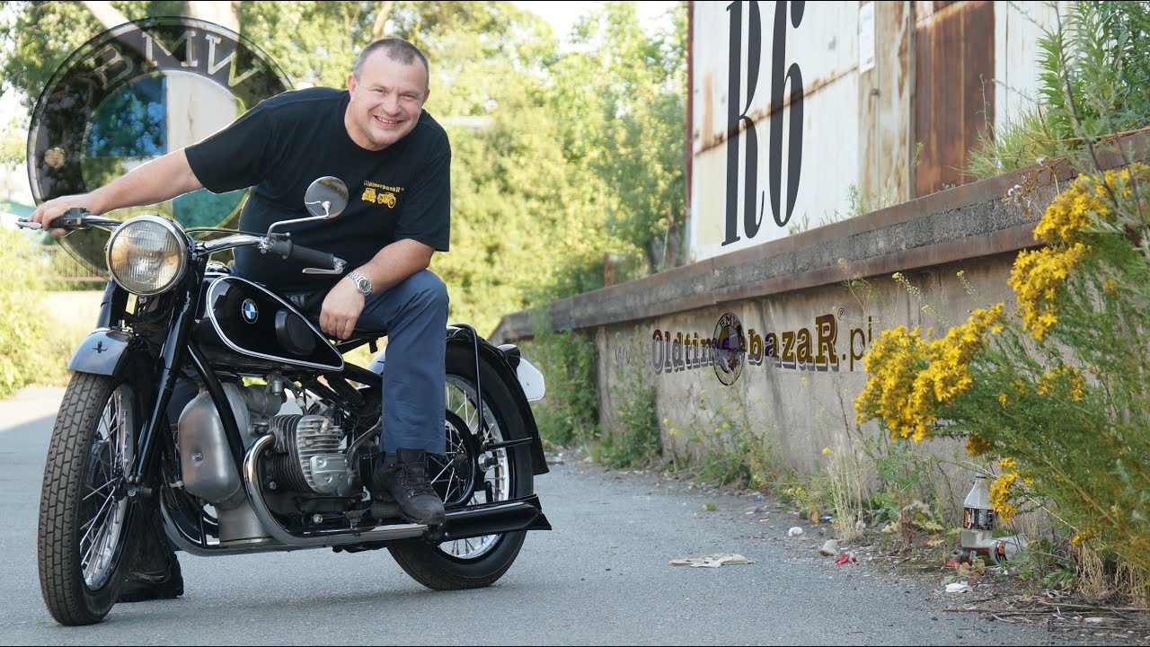 OldtimerbazaR ~ BMW R6 - opowiada Piotr Kawałek