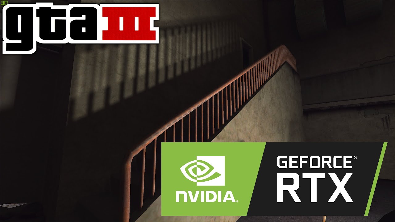 GTA 3 RTX RenderHook Shadows Test