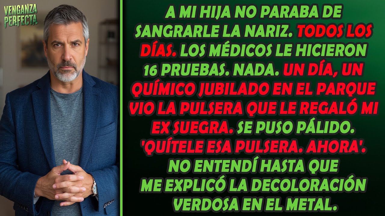 ¡Sácale esa pulsera ya!. Un químico retirado en el parque vio lo que mi ex suegra le regaló a mi...