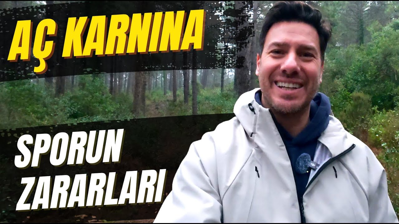 Aç karnına sporun zararları
