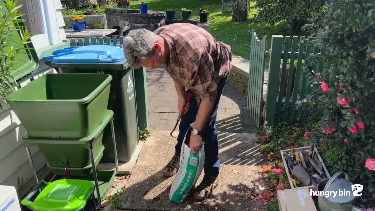 Hungry bin set-up