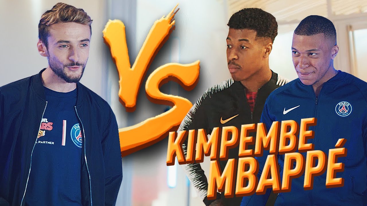 QUI EST LE MEILLEUR ENTRE MBAPPÉ, KIMPEMBE ET MOI ???