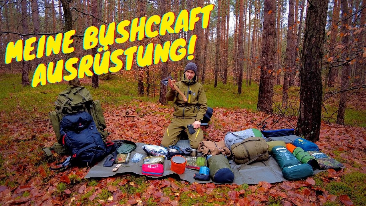 Bushcraft Loadout | Meine komplette Ausrüstung für den Wald
