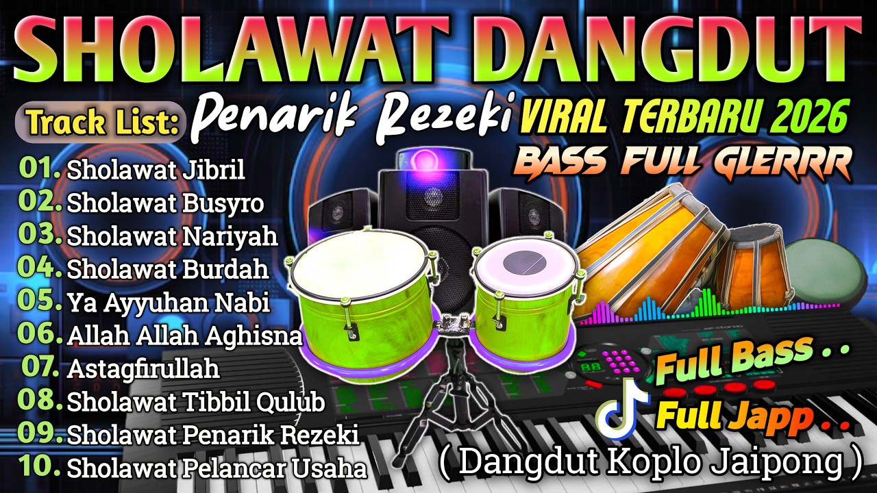 SHOLAWAT PEMBUKA PINTU REZEKI PALING DAHSYAT, Sholawat Nabi Muhammad SAW, Sholawat Jibril Merdu
