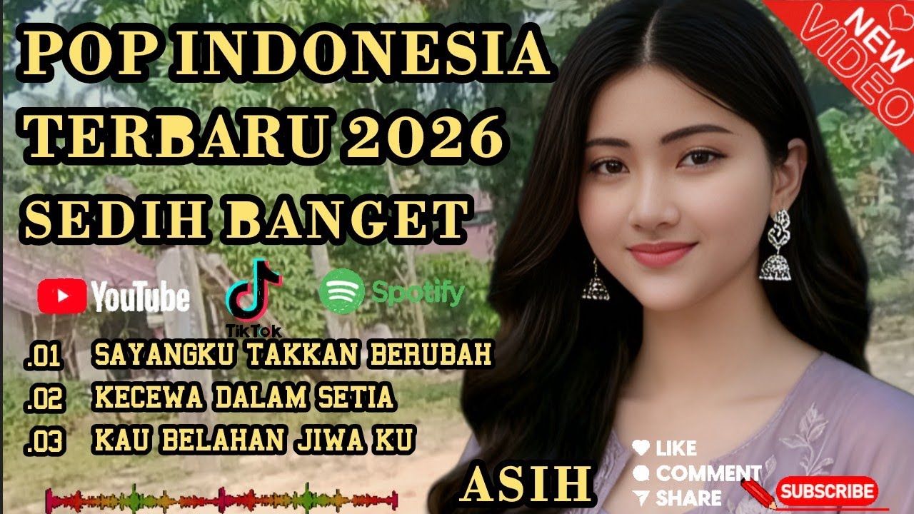 LAGU POP INDONESIA TERBARU PALING SEDIH 😭 PATAH HATI 💔 SAYANGKU TAKKAN BERUBAH, TEMAN KERJA SANTAI 