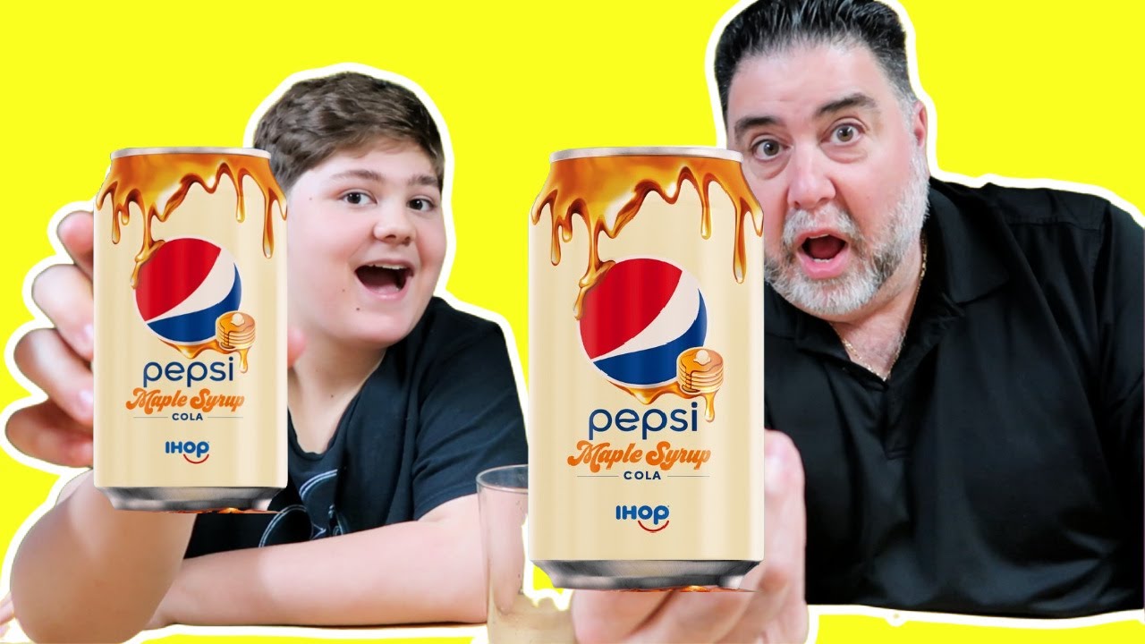 NEW Pepsi Maple Syrup x IHOP Flavored Review