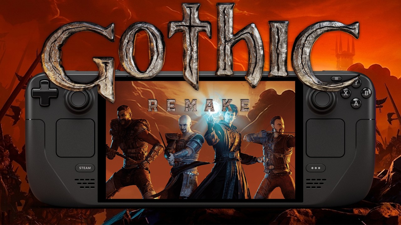 Gothic Remake on Steam Deck &mdash; First Look Performance Test