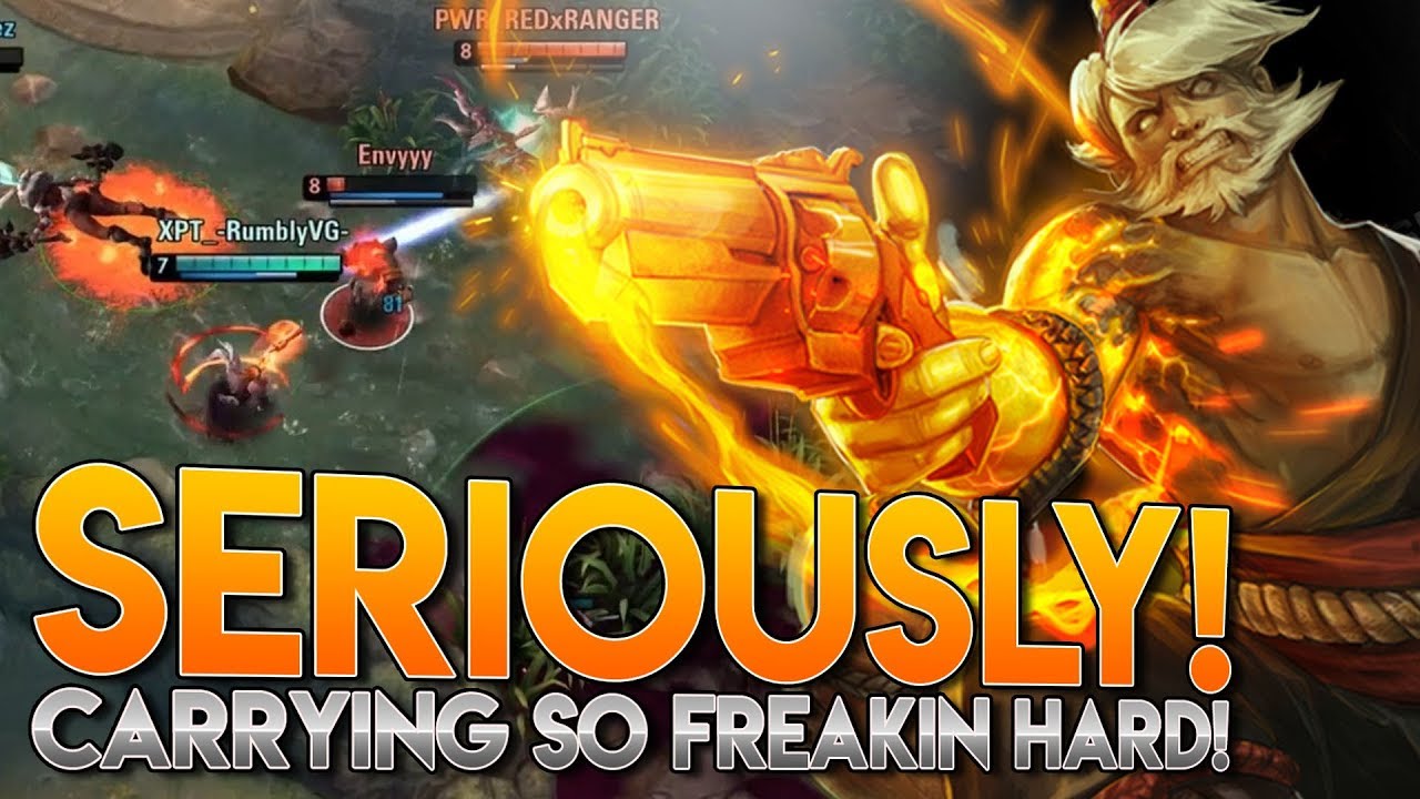 HOW HARD DO I HAVE TO CARRY!? Vainglory 5v5 [Ranked] Gameplay - Ringo |WP| Bot Lane Gameplay