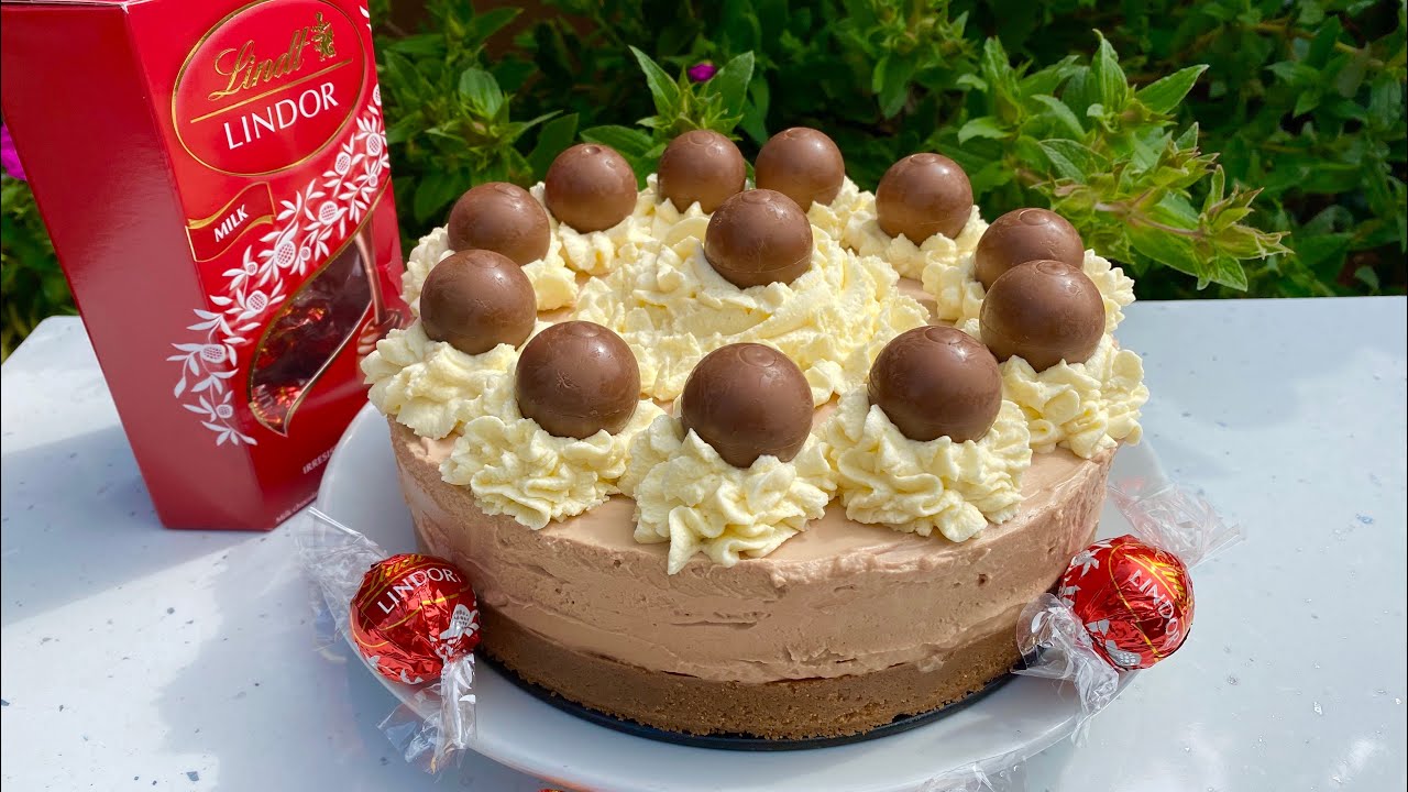 Lindor cheesecake