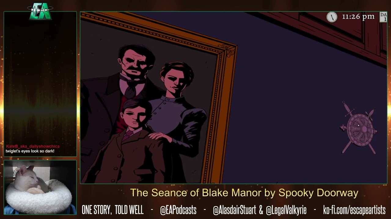 Night Cheese: THE SÉANCE OF BLAKE MANOR by Spooky Doorway (Part 2)