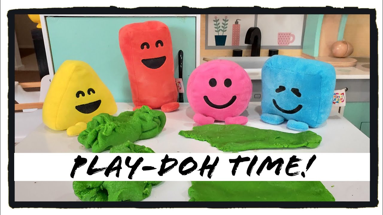 😃 Mister Maker Shapes Make Play-Doh! 🏠 Home-made Play dough! It's a Rainy Day Let's Play Inside 🌧️