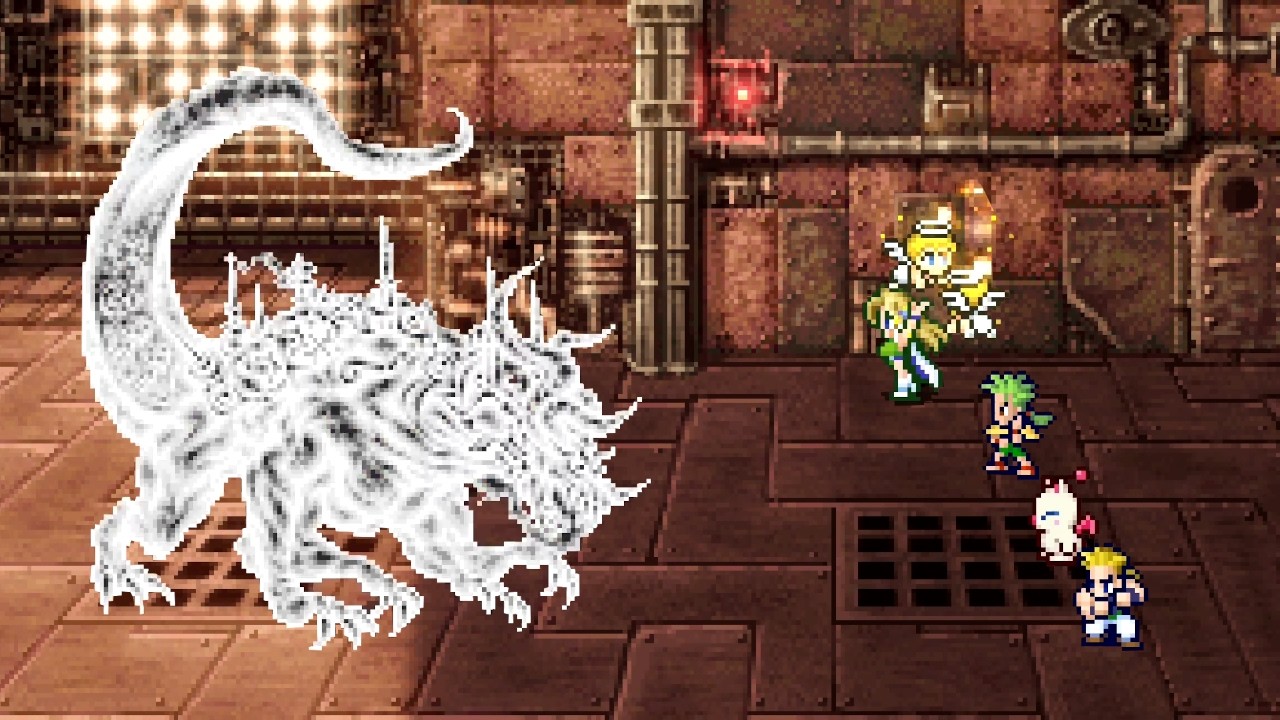 FF6:PR No Level up Challenge - Ultima Buster. Another lucky Ultima battle.