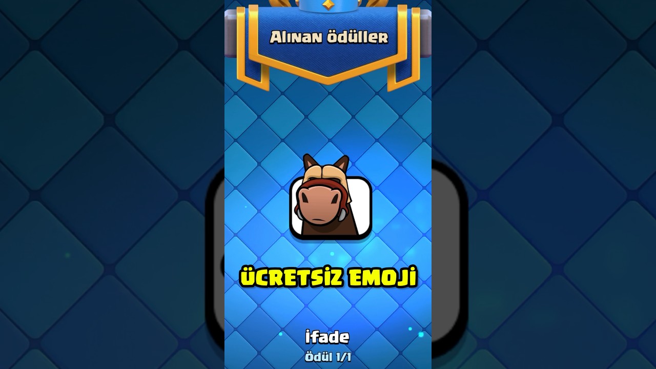 &Uuml;CRETSİZ EMOJİ LİNKİ | Clash Royale
