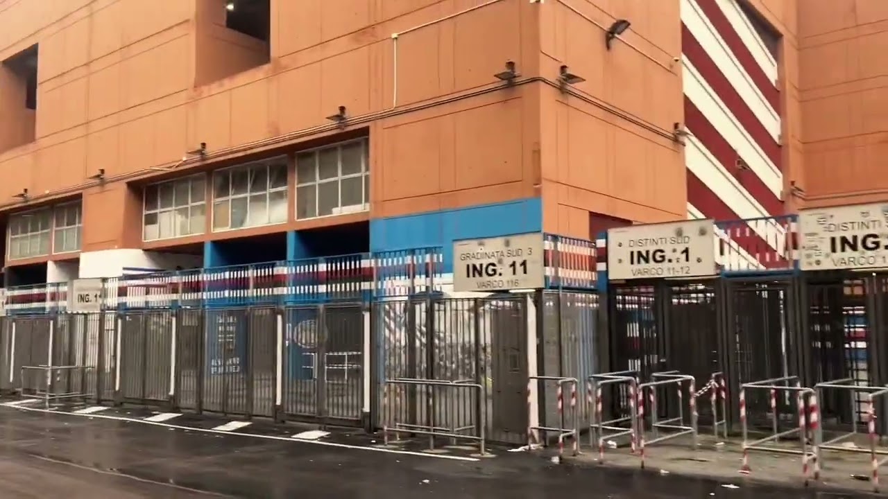 A short story on the Luigi Ferraris Stadium